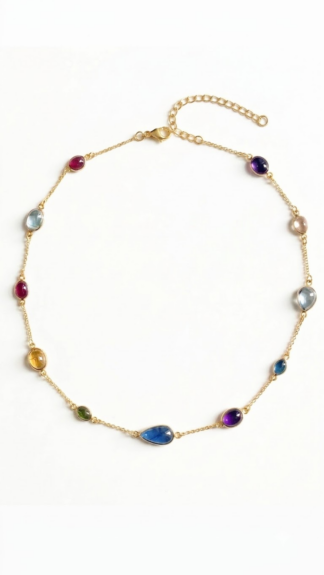 Aura Gemstone Necklace