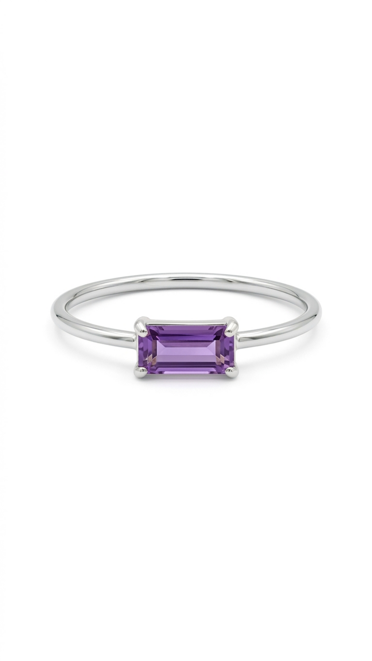 Horizon Amethyst Ring